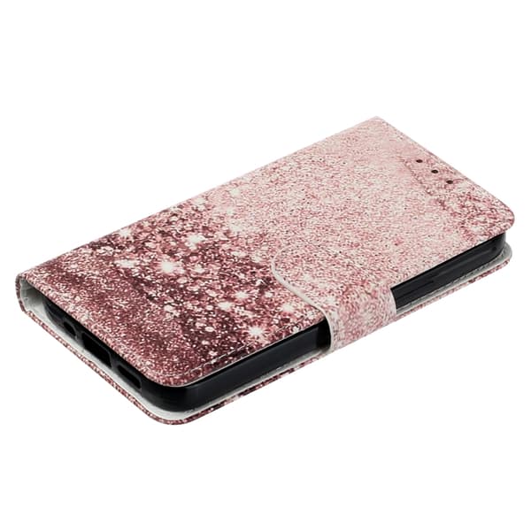 Sony Xperia 1 VII Konstläder Plånboksfodral Marble Painted - Roséguld Roséguld