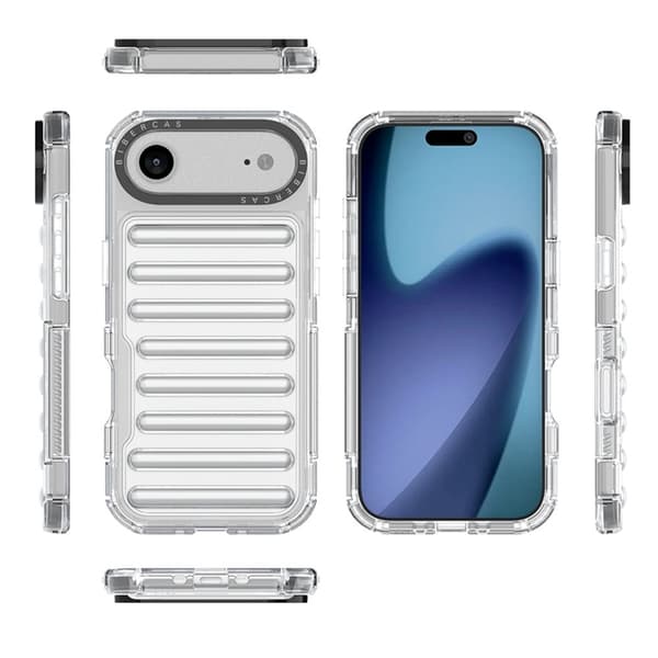 Mobilskal till iPhone Air Stripe Design Detachable - Transparent Transparent