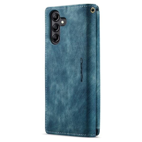 CASEME Galaxy A24 4G Punge C30 Zipper - Blå Blå