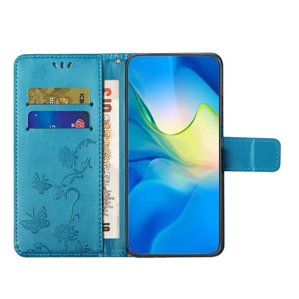 Plånboksfodral för Samsung Galaxy S26 Konstläder Ställ - Blå