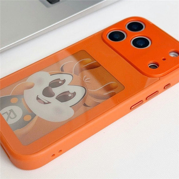 Mobilskal till iPhone 17 Pro Max NFC DIY Customized HD Smart E-Ink - Grå Grå