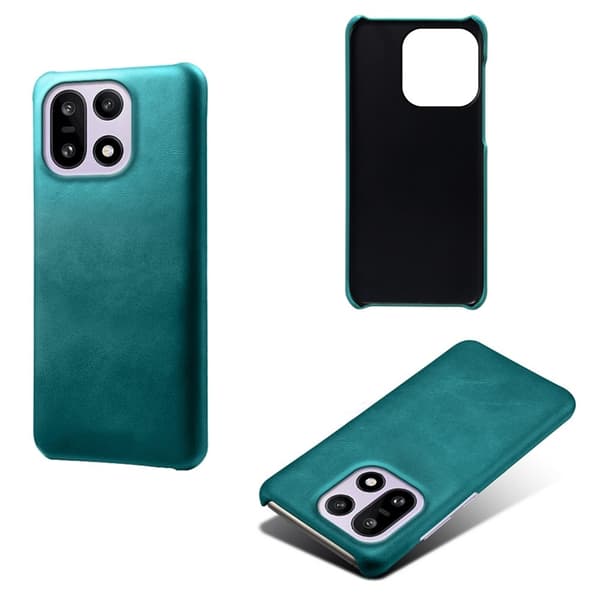 Mobilskal till OnePlus 15 5G Calf Texture PU Läder - Grön Grön