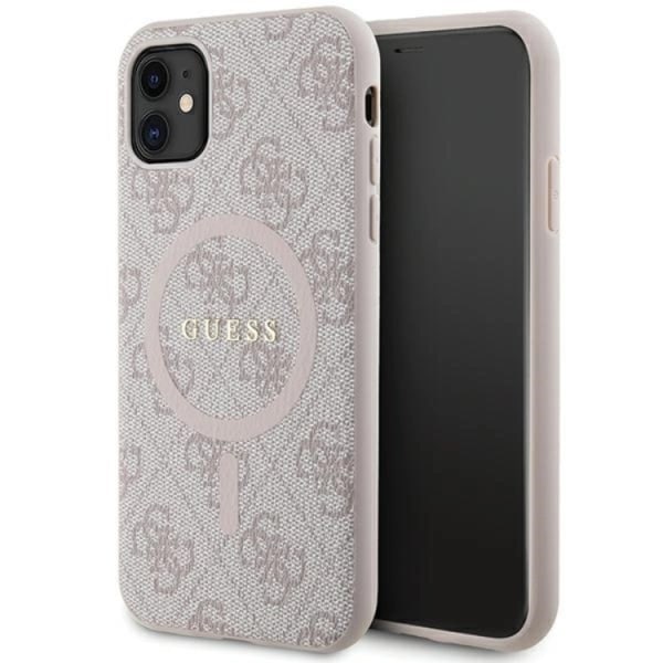 Guess iPhone 11/XR Mobilskal Magsafe Collection - Rosa