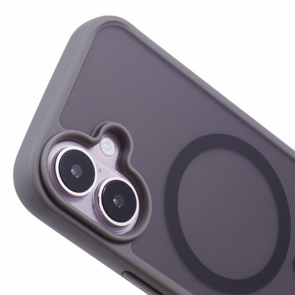 X-LEVEL Mobilskal till iPhone 16 MagSafe TPU+Acrylic Stöttålig Grå