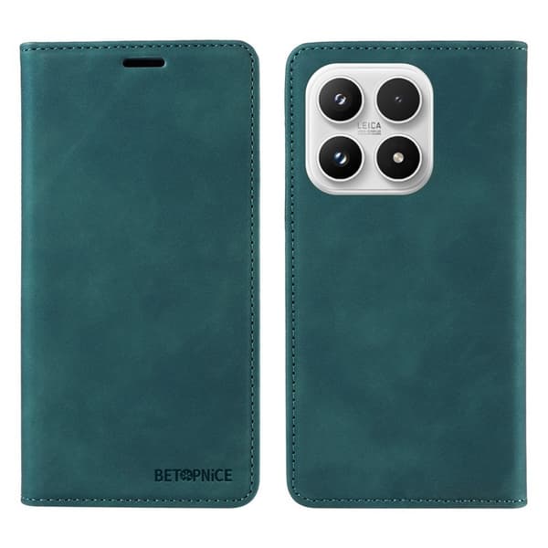 BETOPNICE Xiaomi 17 Plånboksfodral Konstläder - Grön