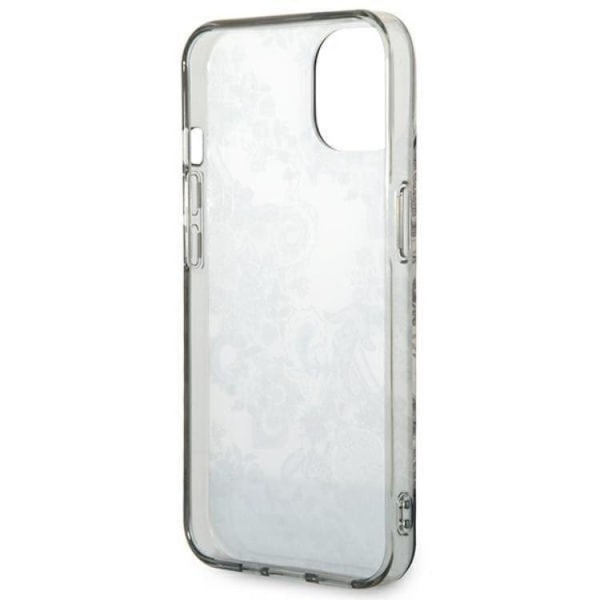 GUESS iPhone 14 Plus Skal Porcelain Collection - Grå