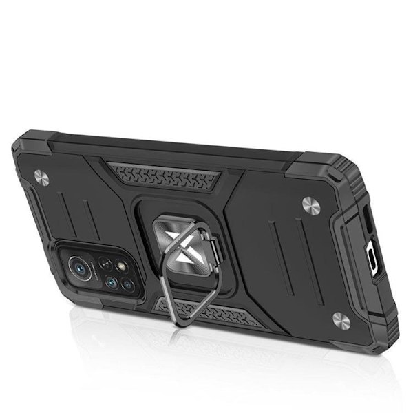 Wozinsky Galaxy A03s Skal Ring Armor Hybrid Magnetic Holder - Blå