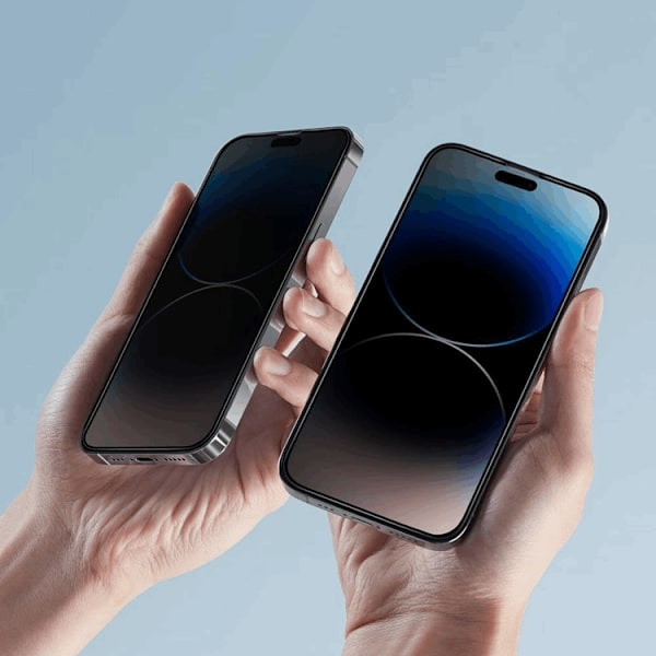 Tech-Protect [2-Pack] iPhone 16e Härdat Glas Skärmskydd Spy Privacy Black