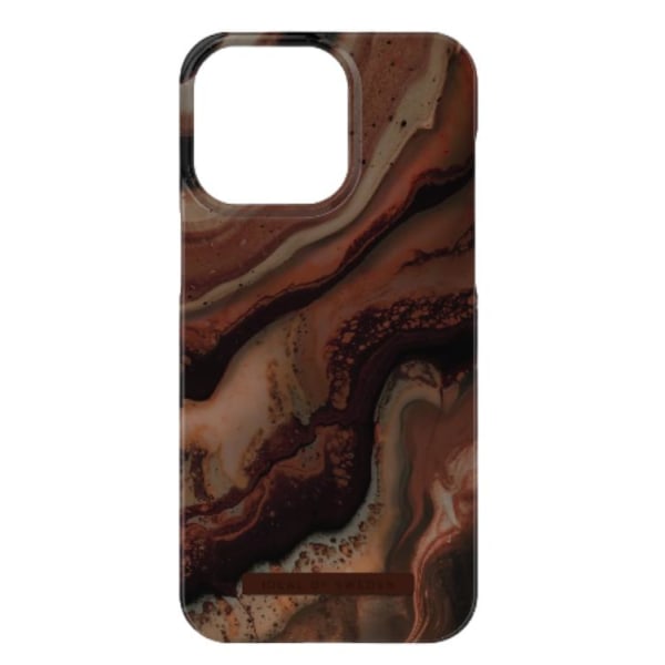 Ideal Of Sweden iPhone 15 Pro Max Mobilcover Dark Amber Marble