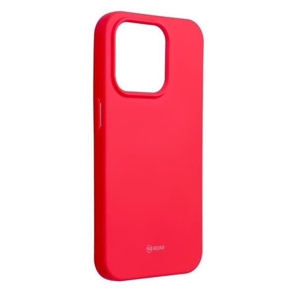 Roar Telefontaske til iPhone 15 Pro Jelly - Hot Pink Rosa