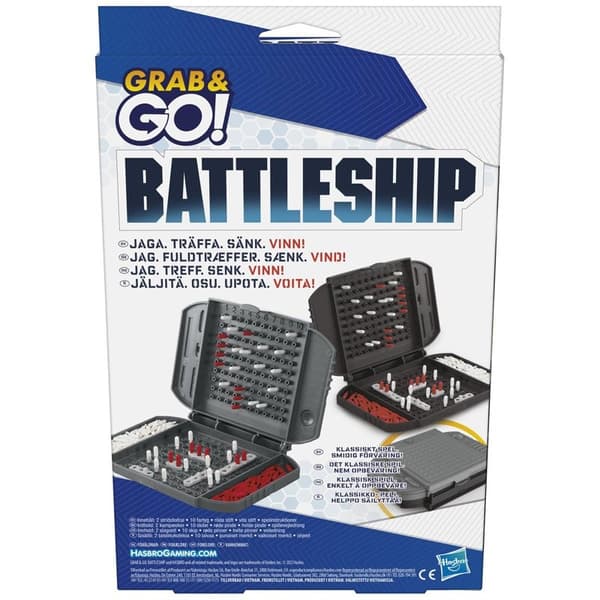 HASBRO Resespel Grab & Go Battleship