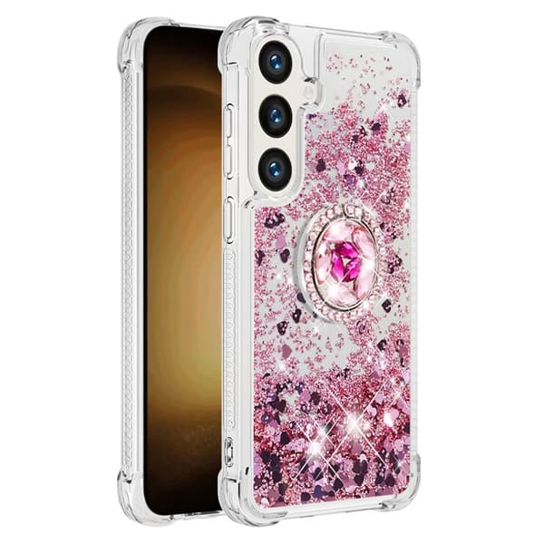 Mobilskal för Samsung Galaxy S26 Plus TPU Kickstand - Roséguld