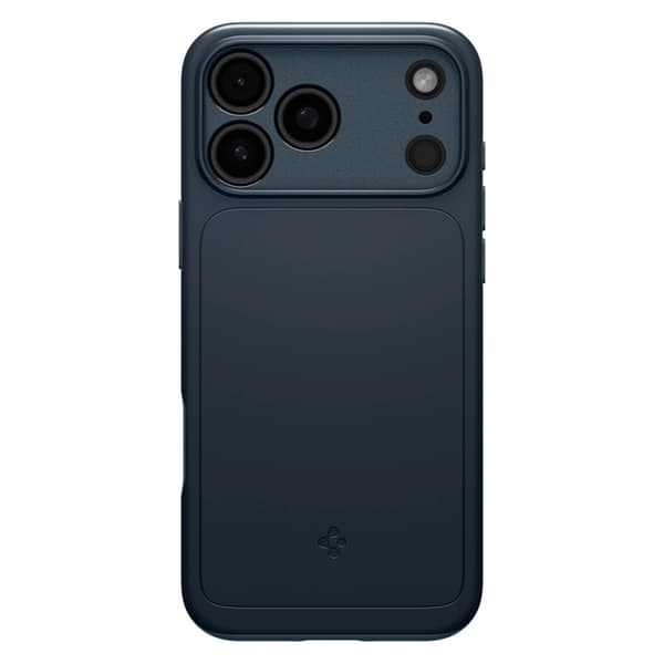 Spigen Mobilskal till iPhone 17 Pro Max Magsafe Thin Fit - Metal Slate Blå