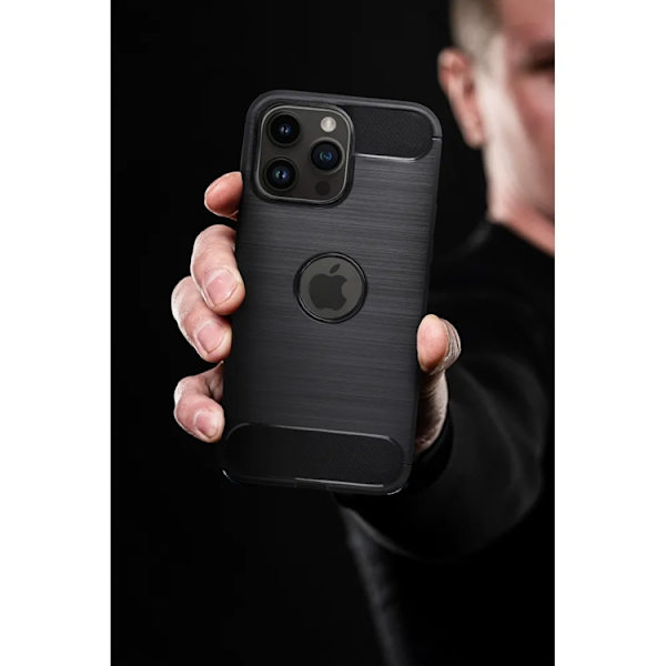 Mobilskal till iPhone 17 Pro Carbon - Svart