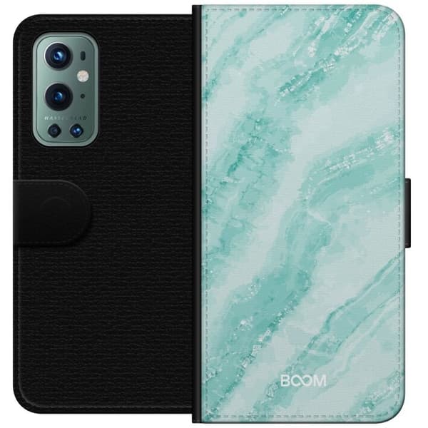 Pungcover til OnePlus 9 Pro med Mint Marble