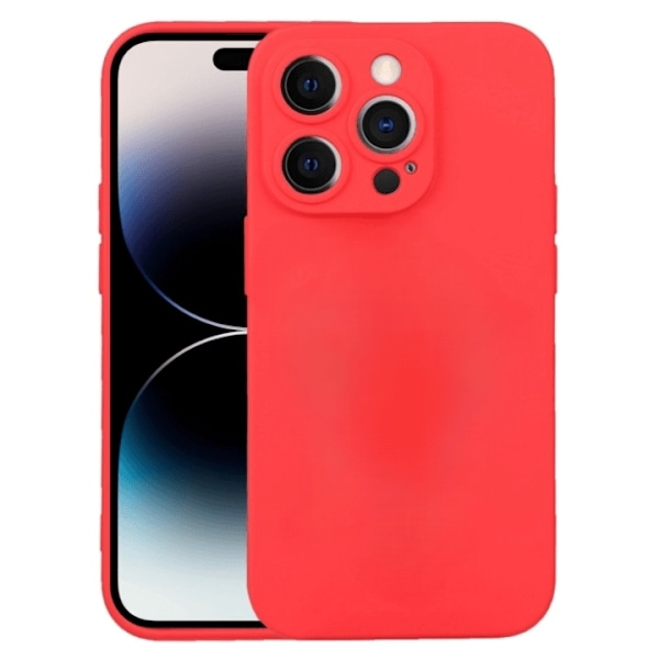 Mobilskal till iPhone 15 Pro Soft - Röd Röd
