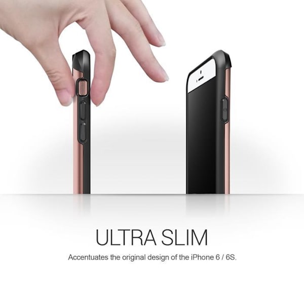 Verus Heavy Drop Skal till Apple iPhone 6(S) Plus (Rose Gold)