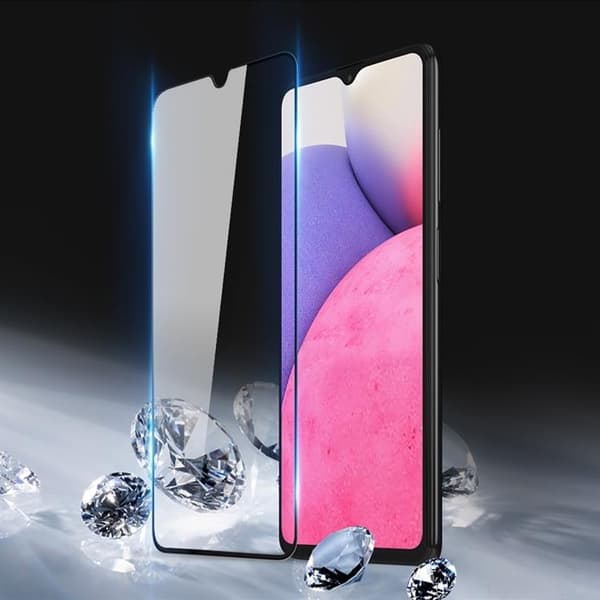 Dux Ducis 9D Full Glue Karkaistu lasinen näytönsuoja Galaxy A33 5G Transparent