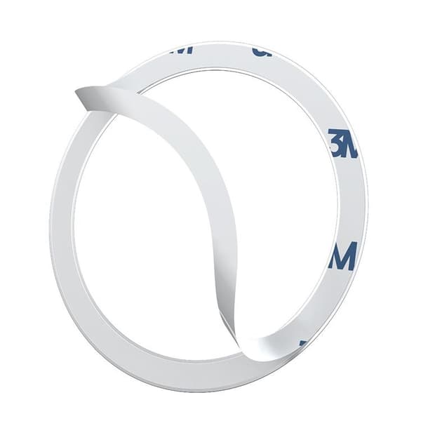 Baseus Halo MagSafe Magnetisk Ring 2 Stk - Sølv Silver