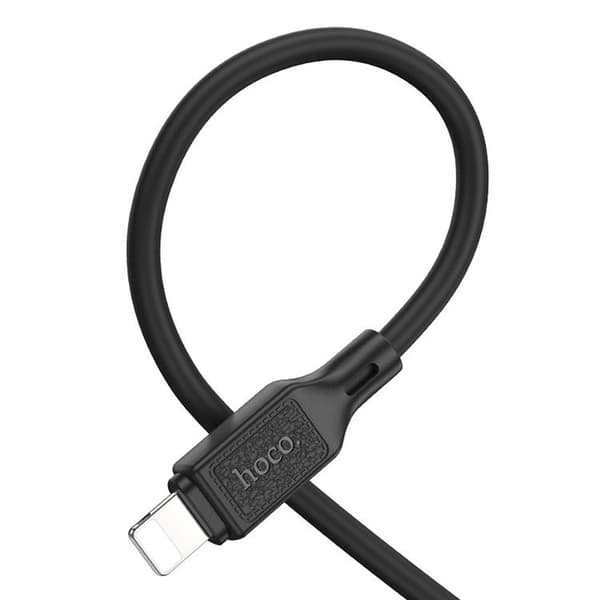 HOCO USB-A Till Lightning 1m Kabel 2.4A X90 - Svart Svart