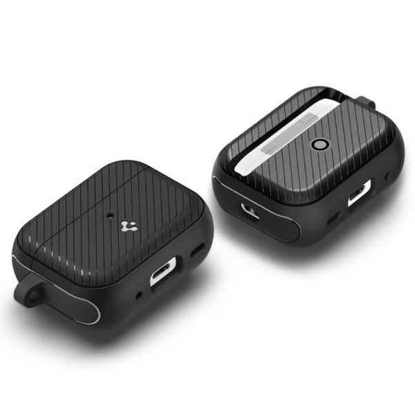 Spigen Airpods Pro 1/2 Skal Rugged Armored - Musta