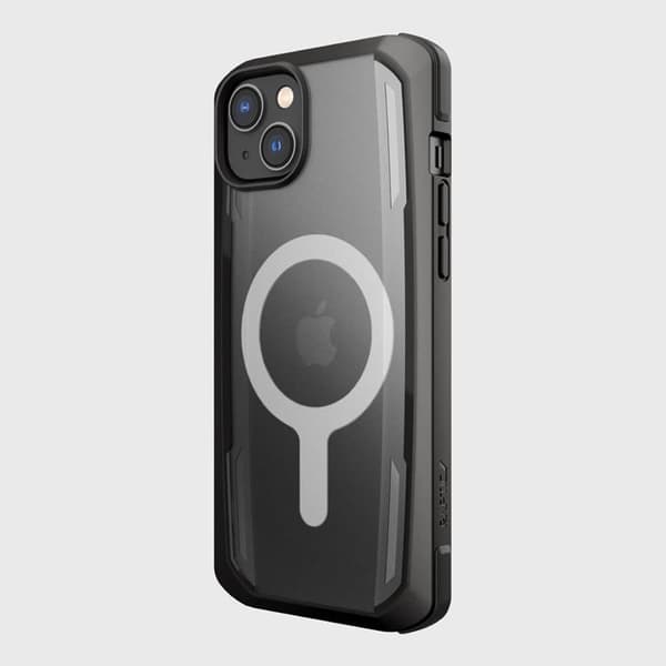 Raptic iPhone 14 Plus -kuori Magsafe Secure Armored - Musta Svart
