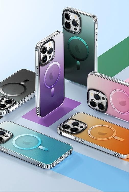 Mobilskal till iPhone 13 Pro Magsafe Gradient - Blå