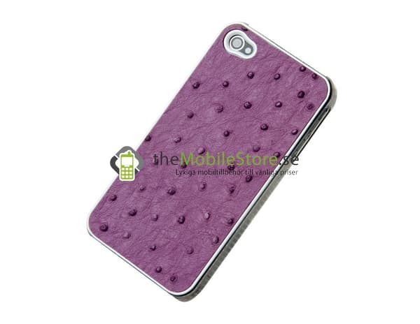 Baksideskal till Apple iPhone 4S/4 (OSTRIG LILA) Lila