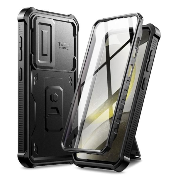 Tech-Protect Galaxy S24 Ultra Mobilskal Kevlar Cam Plus - Svart