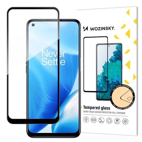 Wozinsky OnePlus Nord N200 5G Skärmskydd härdat glas Full Glue