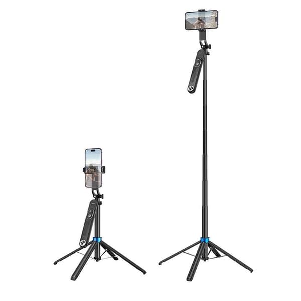 Hoco Selfie Stick Bluetooth med Fjärrkontroll K22 - Svart
