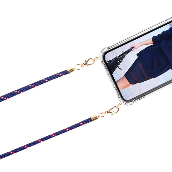 Boom Halsbandsrem Rope - Blå Stripes Blå