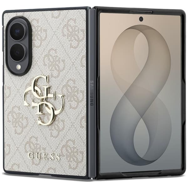Guess Mobilskal För Galaxy Z Fold 8 Big 4G Logo - Rosa