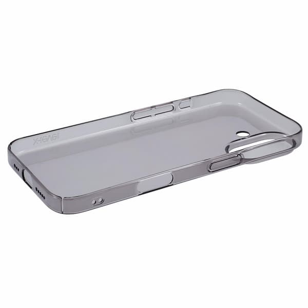 X-LEVEL Mobilskal till iPhone 16 Plus Hård PC Slim Fit Svart