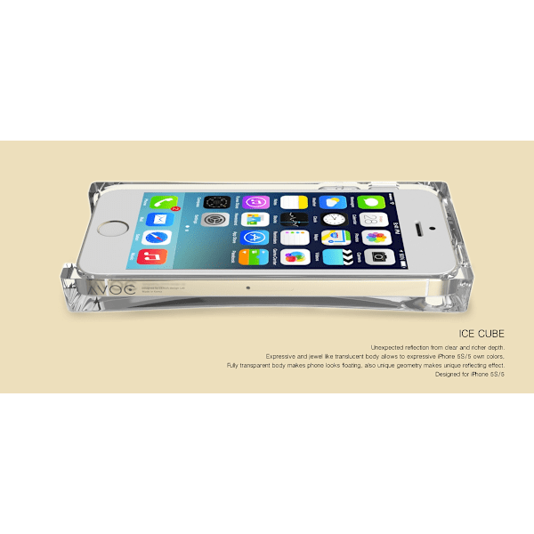 AVOC Ice Cube - Apple iPhone 5/5S/SE Transparent