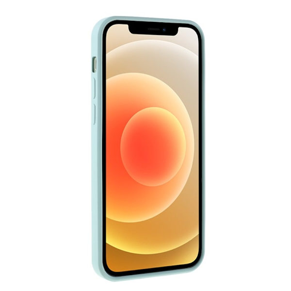 X-LEVEL Mobilskal till iPhone 12 mini i Liquid Silicone - Blå