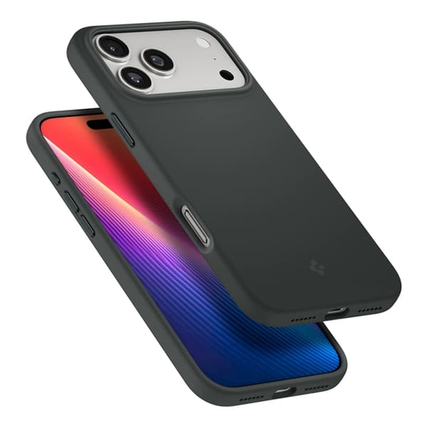 Spigen Mobilskal till iPhone 17 Pro Max Magsafe Silikon Fit - Abyss Grön Grön