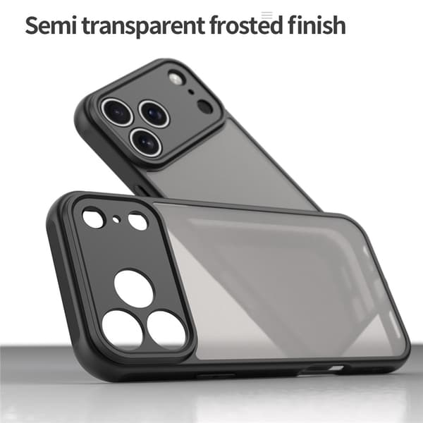 Mobilskal till iPhone 17 Pro Frostade krockkuddar Drop Proof