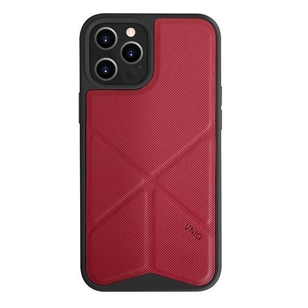 UNIQ Transforma MobiliPhone 12 Pro Max Cover - Rød Red
