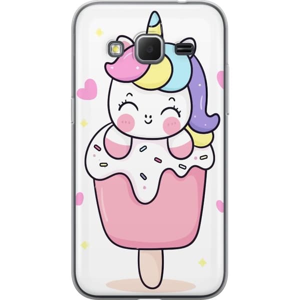 Mobilcover til Samsung Galaxy Core Prime med Happy Unicorn