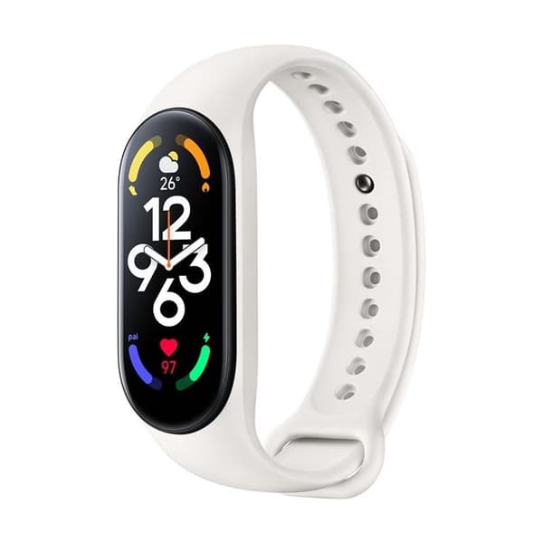 Xiaomi Mi Smart Band 5/6/7 Armbånd Silikone 11 - Sort Vit