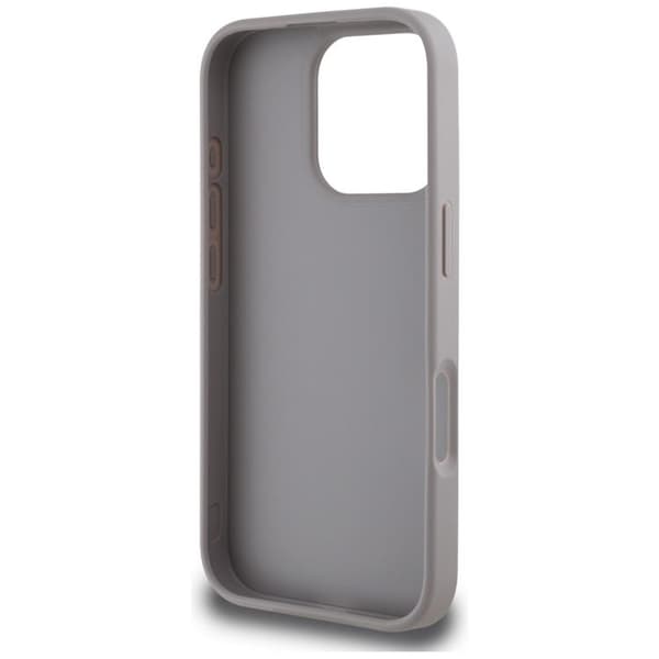 Guess Telefontaske til iPhone 16 Pro Kornede Roser Stort 4G Logo - Lilla Lila