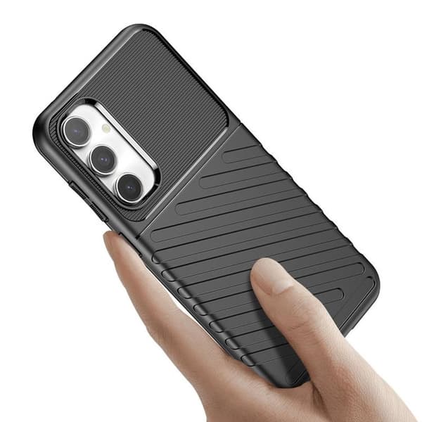 Mobilskal till Galaxy S23 FE Thunder Armored - Svart Svart