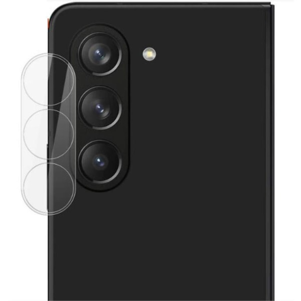 [2-PACK] Galaxy Z Fold 5 kameralinsecover i hærdet glas - klar
