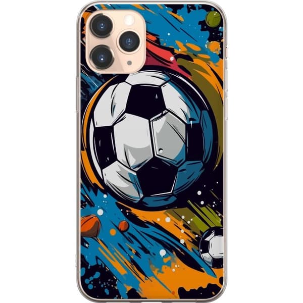 Mobilskal till Apple iPhone 11 Pro med Fotbollar