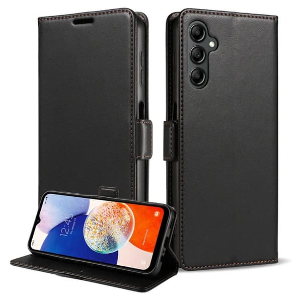 Plånboksfodral för Samsung Galaxy S26 Plus Magnetiskt RFID - Svart