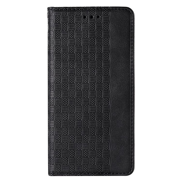 Galaxy S22 Plus Lompakkokotelo Magnet Strap - Musta Black