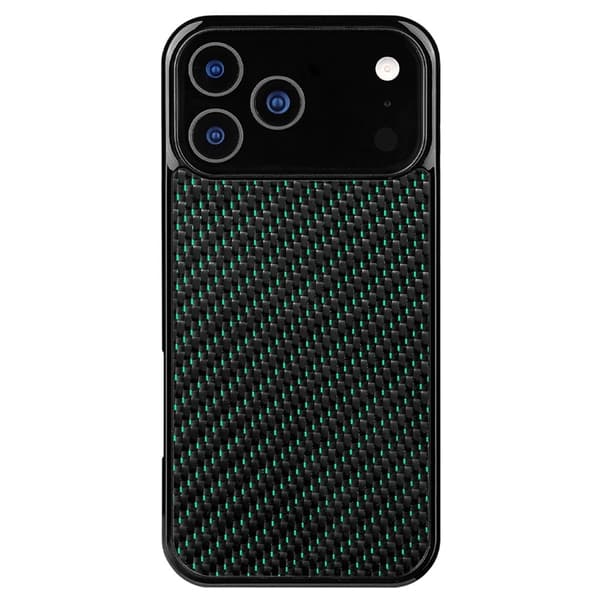 Mobilskal till iPhone 17 Pro MagSafe Aramid Fiber Twill - Grön Grön