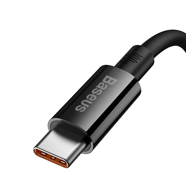 Baseus USB-C till USB-A kabel 100W 2m Superior Series - Svart Svart