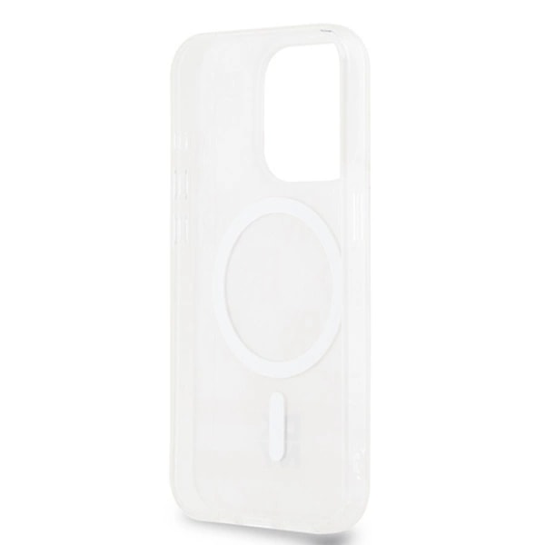 DKNY iPhone 15 Pro Max Mobilskal Magsafe IML Checkered Mono